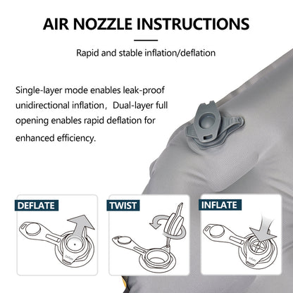 Widesea  R8 Square Inflatable Pad