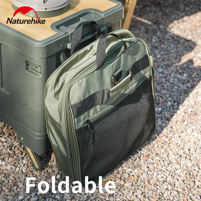 Naturehike 88L Camping Equipment Storage Bag with Wheels