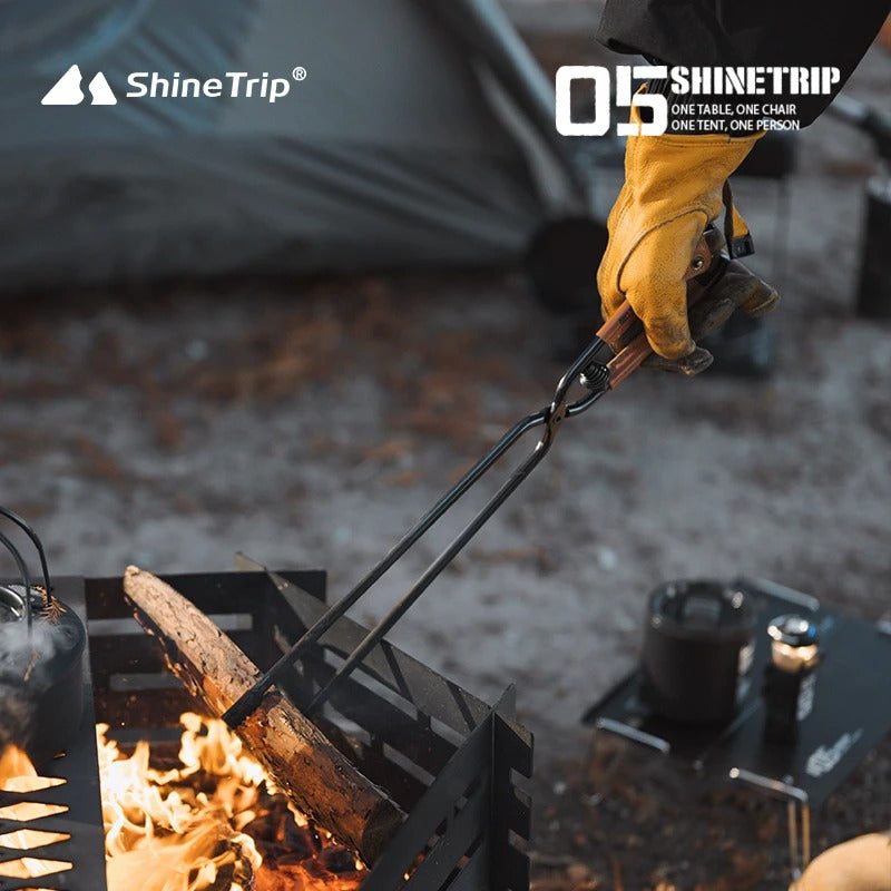 ShineTrip Outdoor Camping Fire Poker Clamp Large