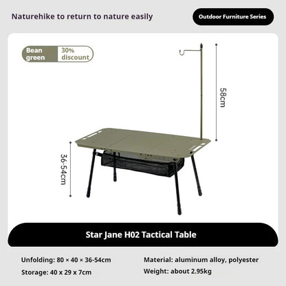 Naturehike H02 IGT Multifunctional Camping Tactical Table