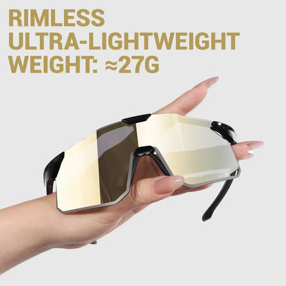 KAPVOE Unisex Sports Outdoor Hiking Running Sunglasses K347
