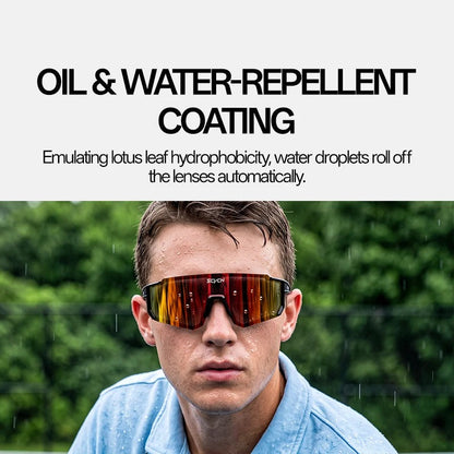 SCVCN Unisex Glasses for Outdoor Adventures Sports S1412