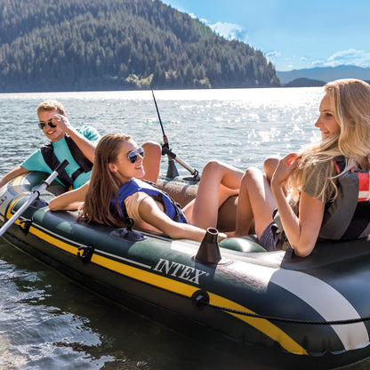 INTEX Seahawk 3 Inflatable Boat Set