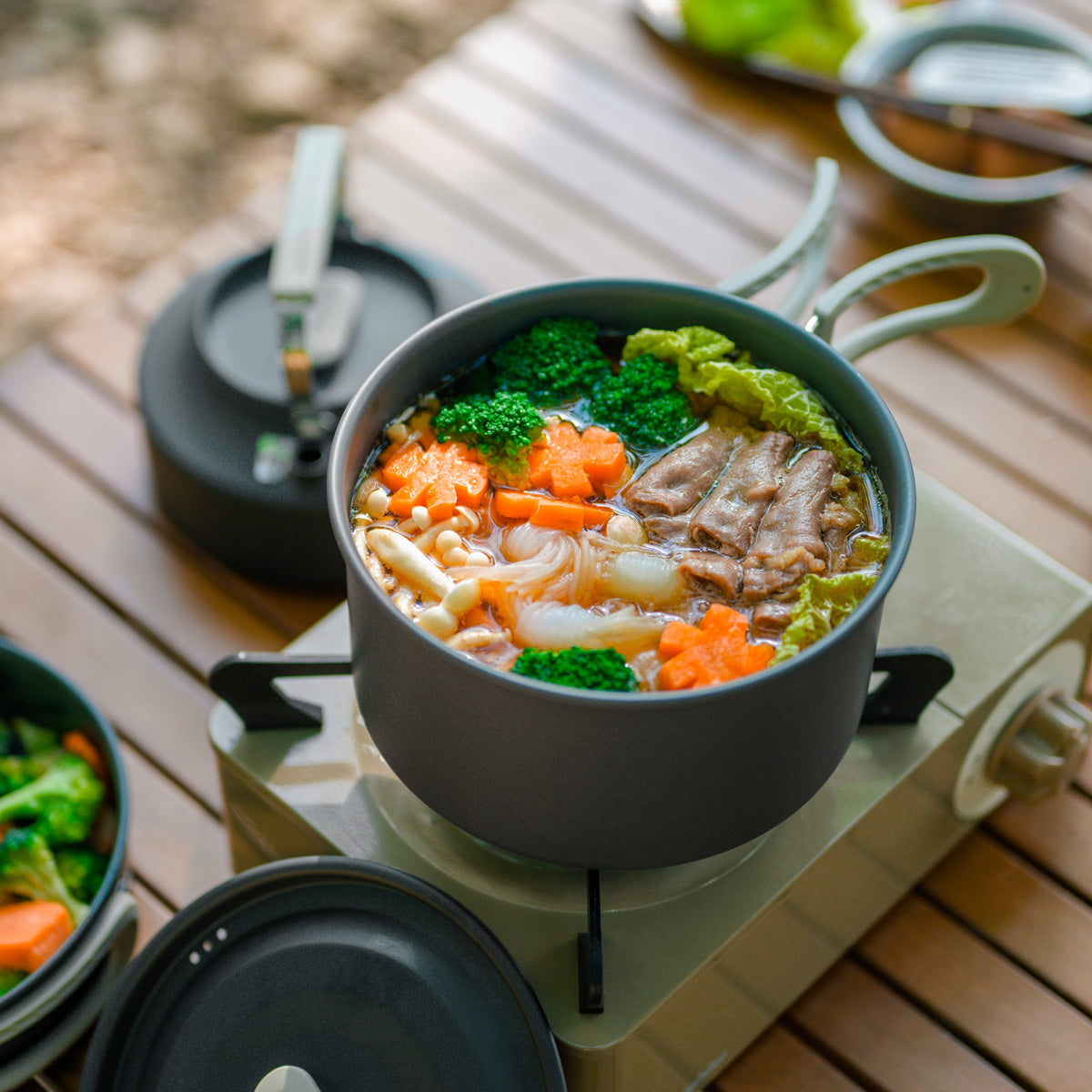 Naturehike Wild trekking Aluminium Alloy Cooking Set