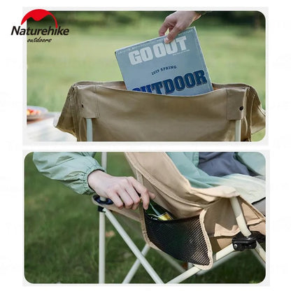 Naturehike X-Type Gathering Outdoor Camping Chair Khaki