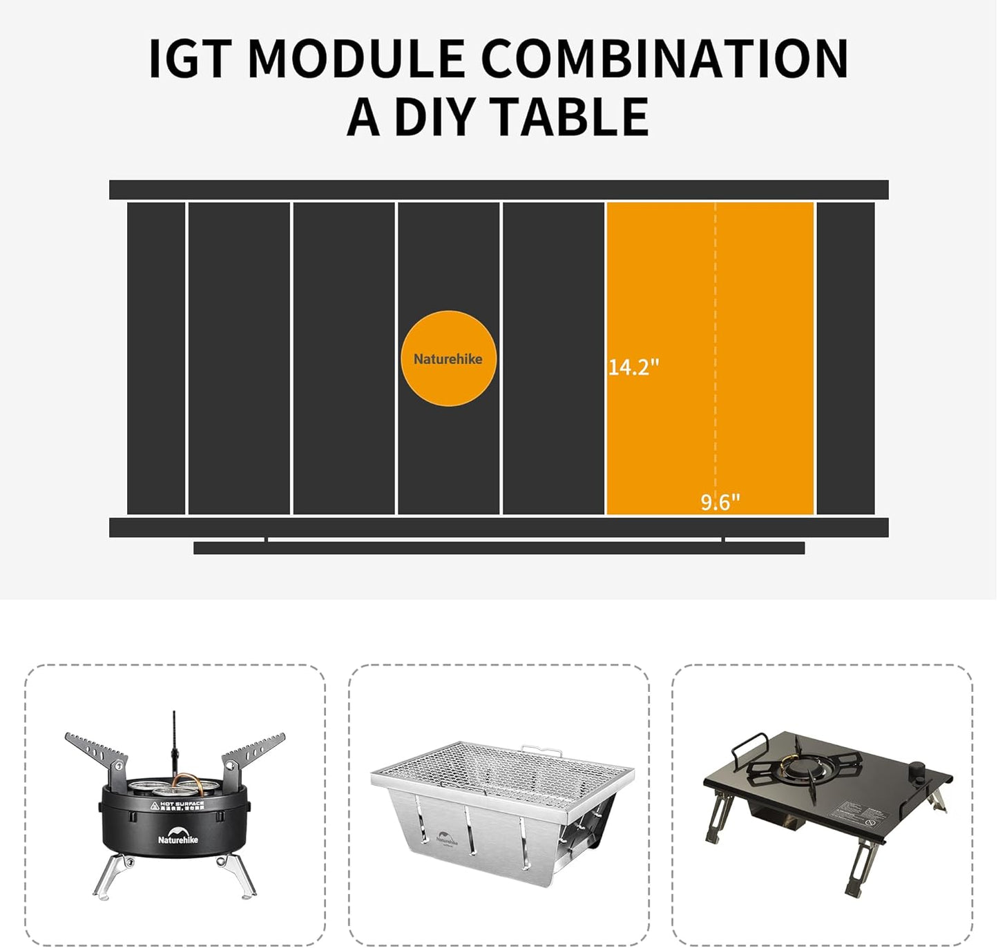 Naturehike Folding IGT Camping Table