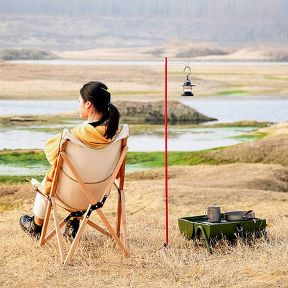 ShineTrip Telescopic Double Head Lighting Pole With Nail