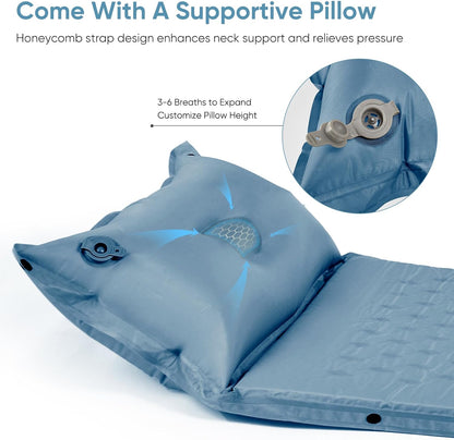 Naturehike-Automatic Inflatable Mattress for 2 Persons