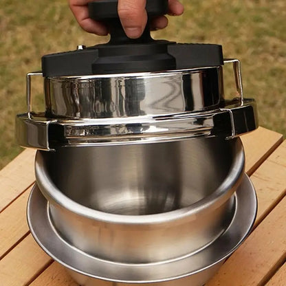 Mini  1.2L Camping Outdoor Portable Pressure Cooker