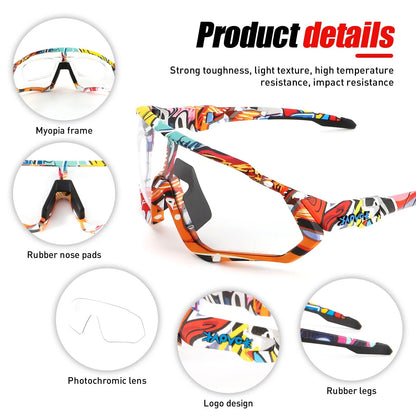 KAPVOE Hiking Outdoor Adventure Glasses 9408