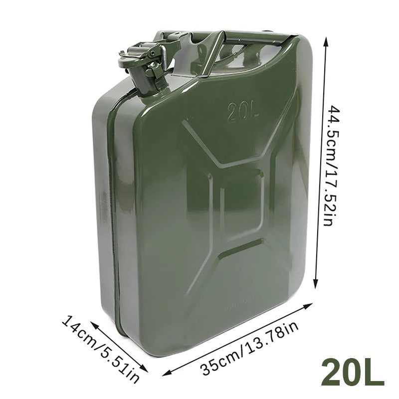 Portable Jerry Can 10L / 20L Capacity, Emergency Fuel Container