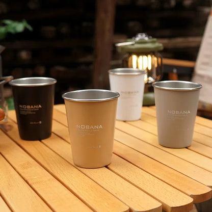 NOBANA 350ML Outdoor 4pcs Cup Set