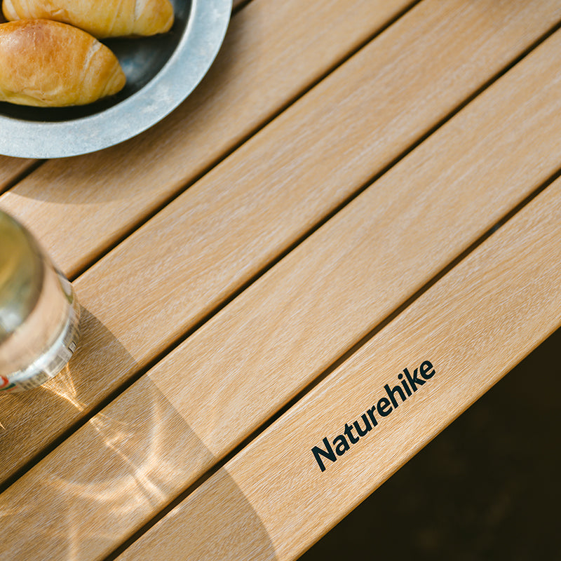 Naturehike L01 Aluminum Alloy Oak Egg Roll Table LARGE