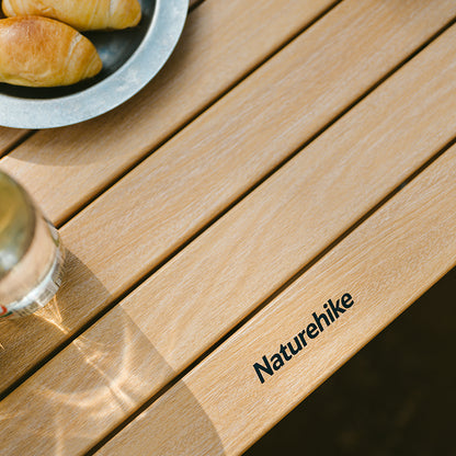 Naturehike L01 Aluminum Alloy Oak Egg Roll Table LARGE