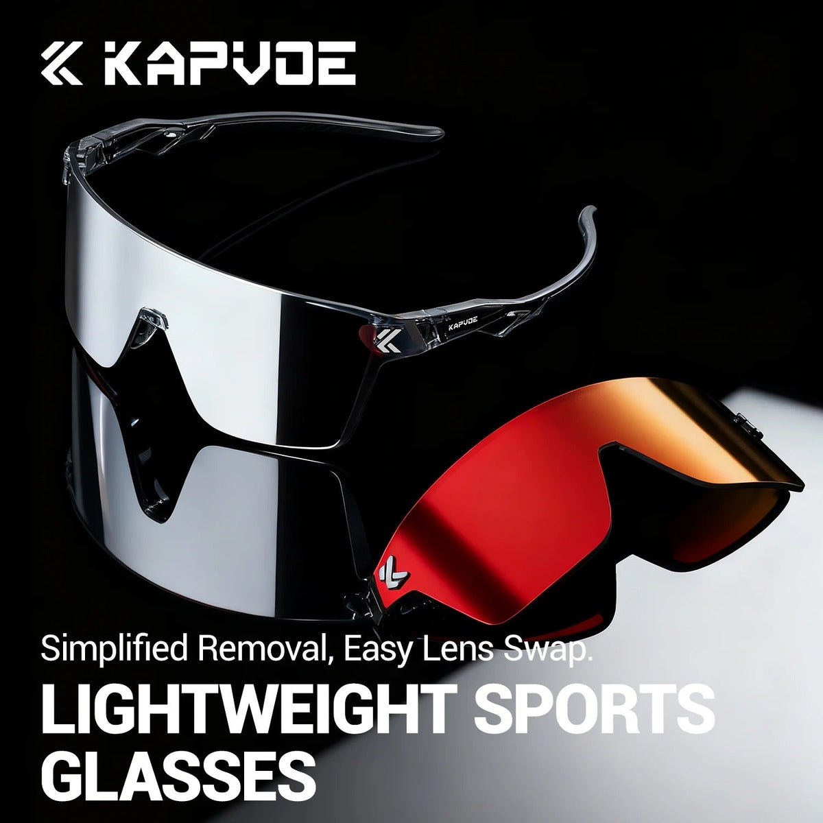 KAPVOE Hiking Outdoor Adventure Glasses K408