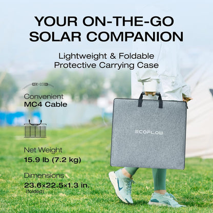 ECOFLOW 220 Watt Portable Solar Panel