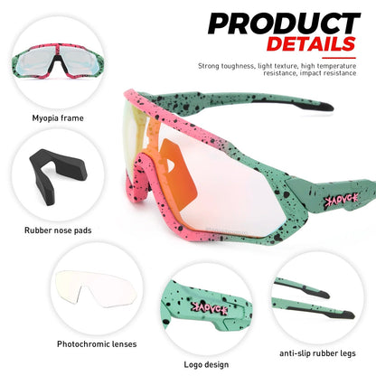 KAPVOE Hiking Outdoor Adventure Glasses 9408