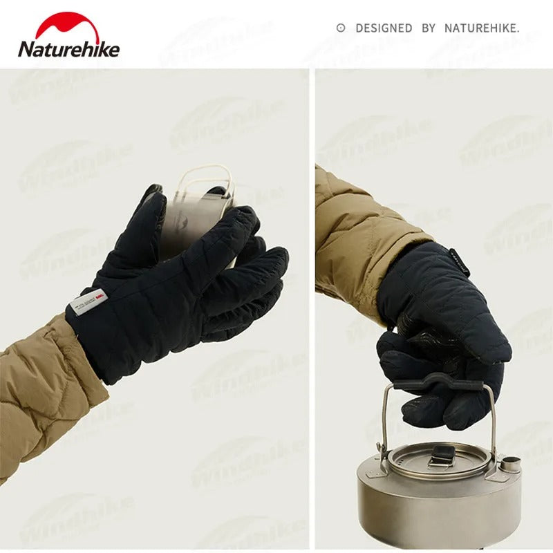 Naturehike Outdoor Diamond Pattern 3M Insulated Gloves