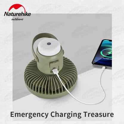 Naturehike Multifunctional Rechargeable Camping Fan With Tripod
