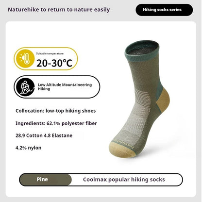 Naturehike Wind Walked Hiking Mid-Tube Socks