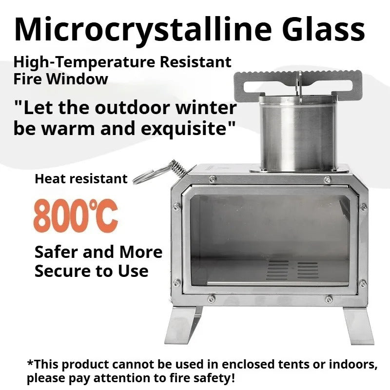 Mountainhiker Mini outdoor Firewood Stove