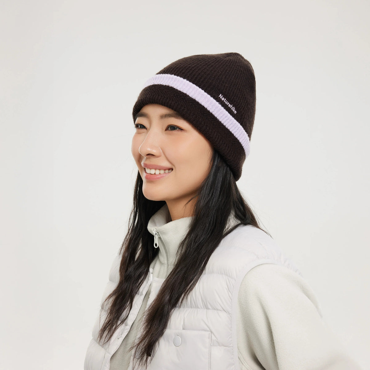 Naturehike Wide-Brimmed Wool Knitted Windproof Unisex Outdoor Winter Warm Cap