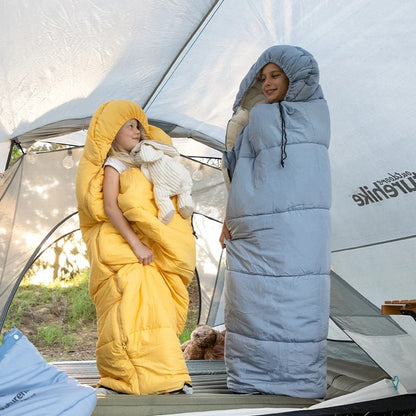 Naturehike Outdoor Camping Extendable Growing Children Cotton Sleeping Bag for Kids