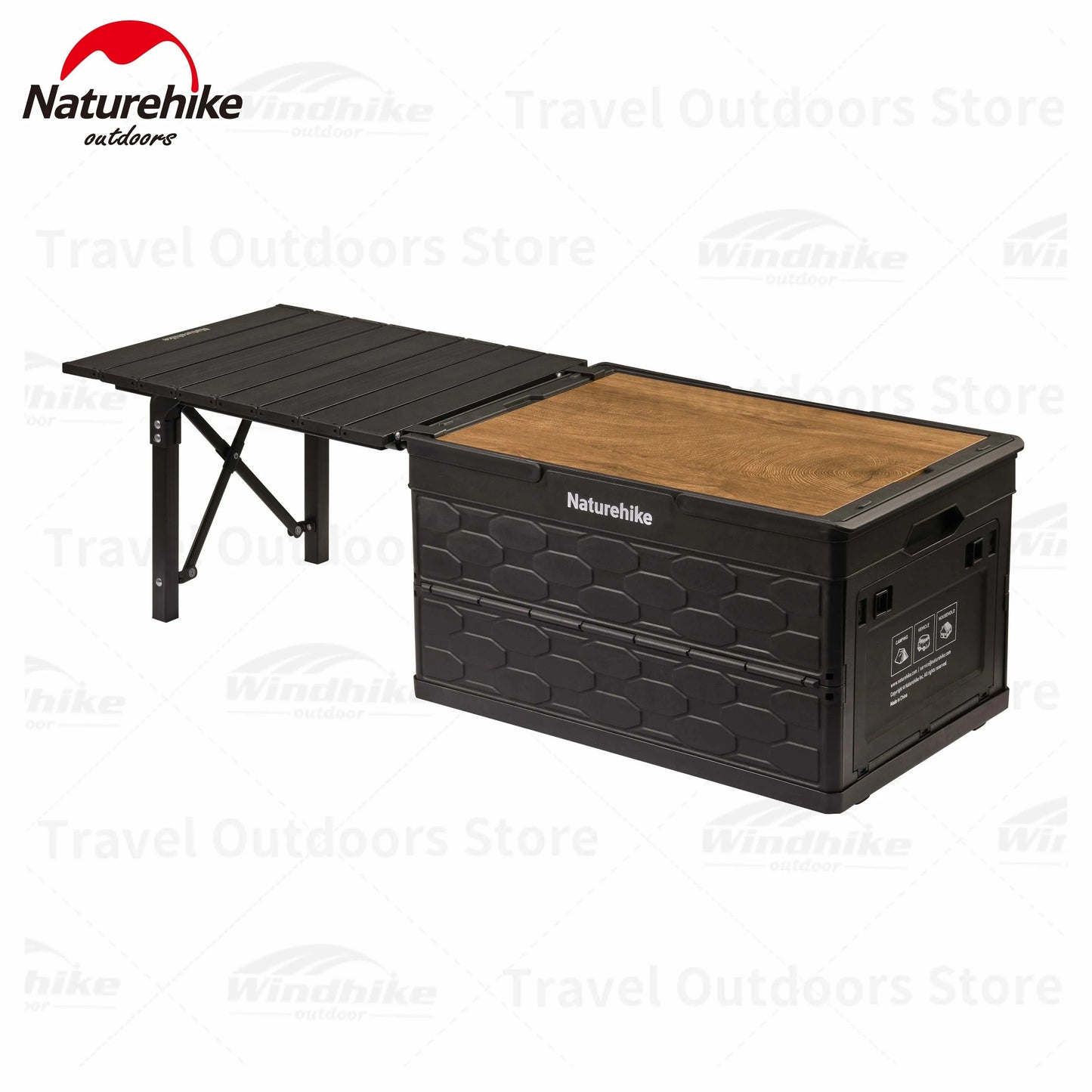 Naturehike Foldable Storage Box With Camping Table