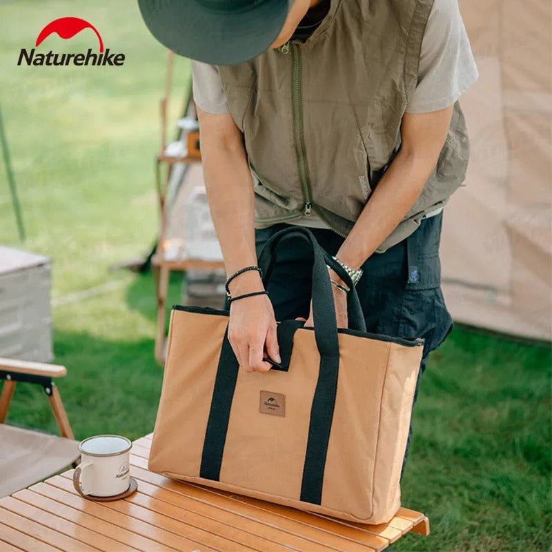 Naturehike Camping  Folding Wood Tabletop Rack Storage Shelf