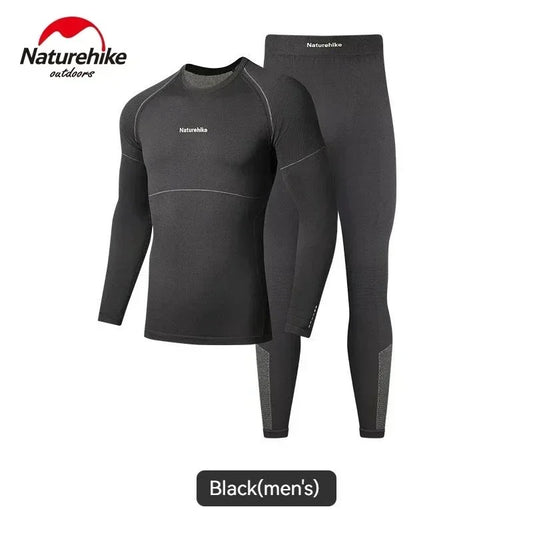 Naturehike Quick-drying Charcoal Thermal Underwear Suit for Man