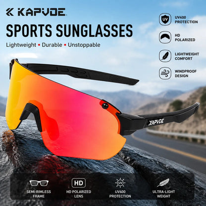 KAPVOE Hiking Outdoor Adventure Glasses KEHU B-4-L