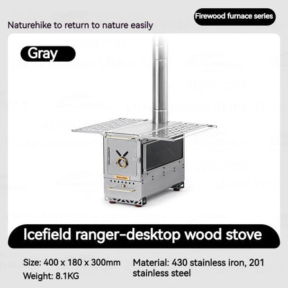 Naturehike lce Ranger Desktop Wood Stove
