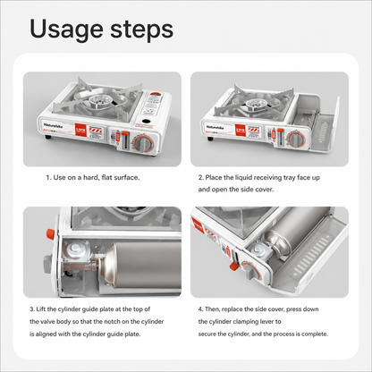 Naturehike Dark Star 2900W High-Power Portable Cassette Stove