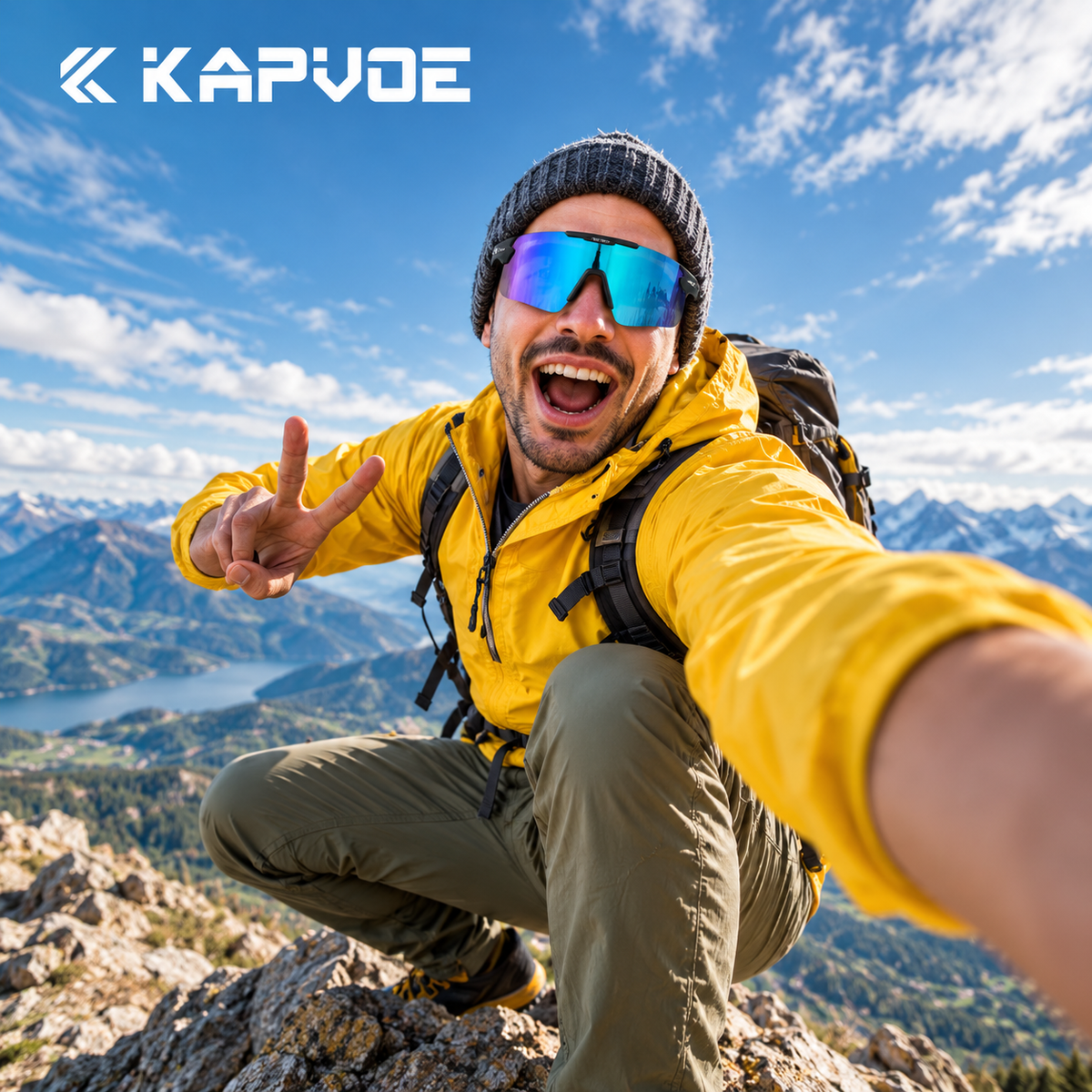 KAPVOE Hiking Outdoor Adventure Glasses K388