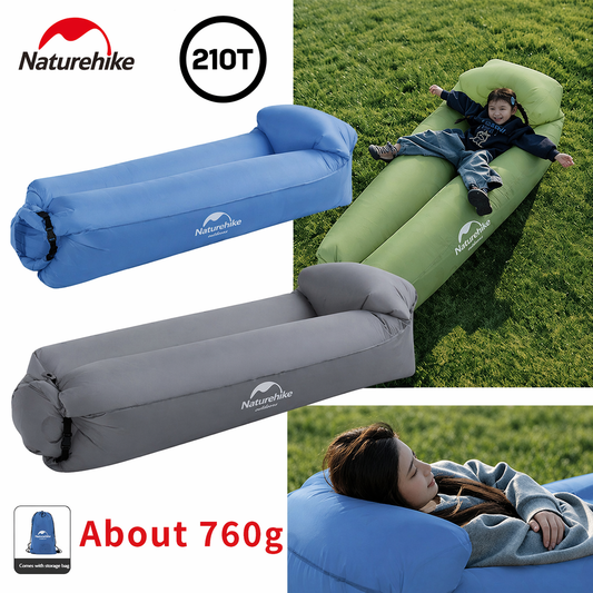 Naturehike Inflatable Sofa Double Layer Air Lounger with Pillow