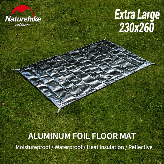 Naturehike Camping XL Tent Mat PE Aluminium Foil Waterproof Folding Floor Mat