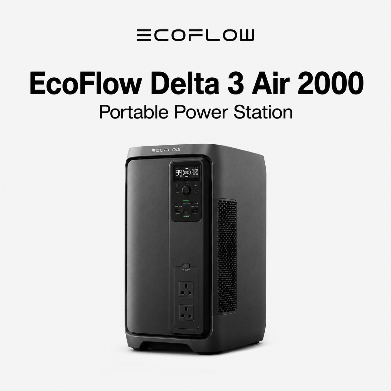 ECOFLOW Delta 3 Air 2000 Portable Power Station