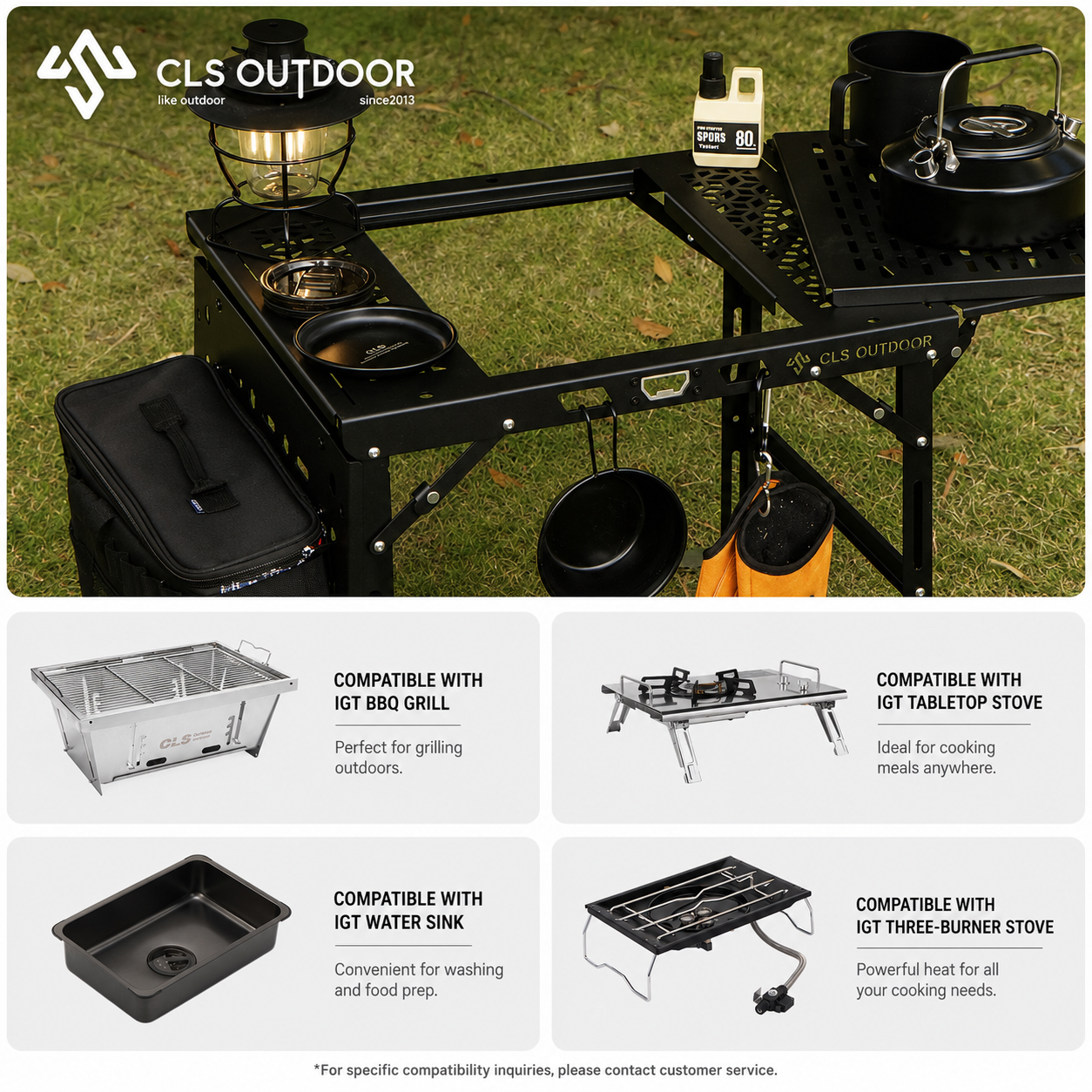 CLS Outdoor IGT Tactical Campingl Folding Table