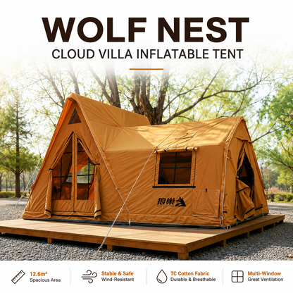WolfNest  Cloud Villa Inflatable Tent BROWN