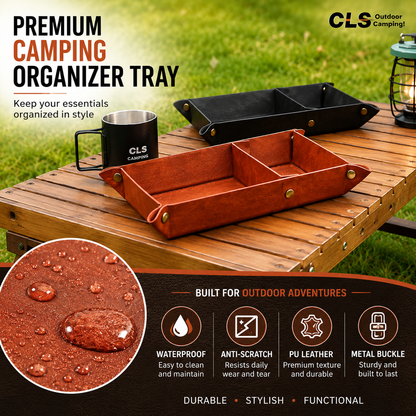 CLS Outdoor Camping PU Storage Try