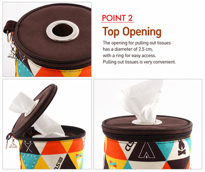 CLS Portable Outdoor Tissue Holder