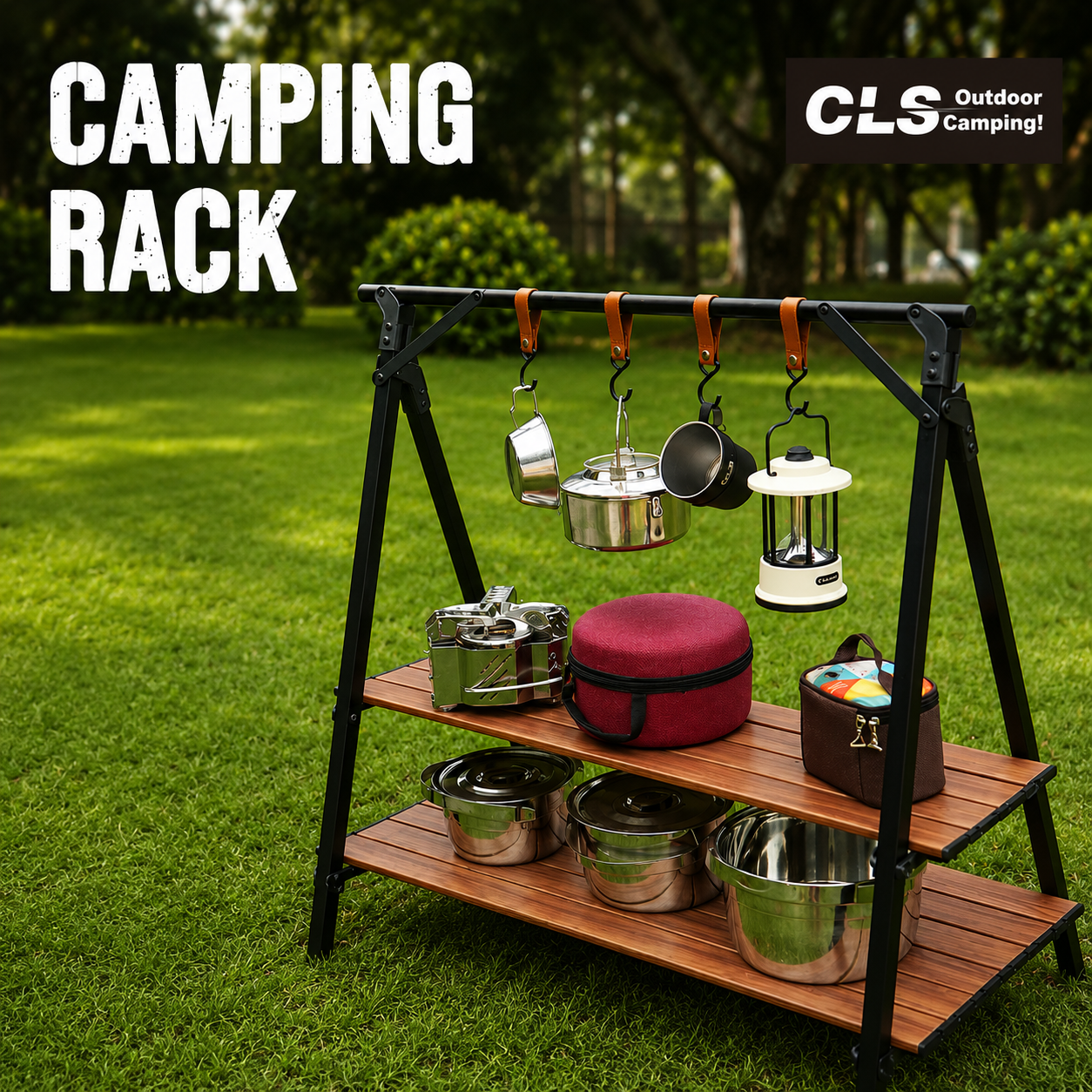 CLS Outdoor Camping Storage Rack