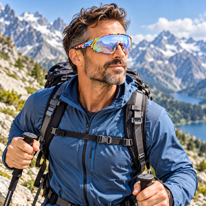 KAPVOE Hiking Outdoor Adventure Glasses 9408