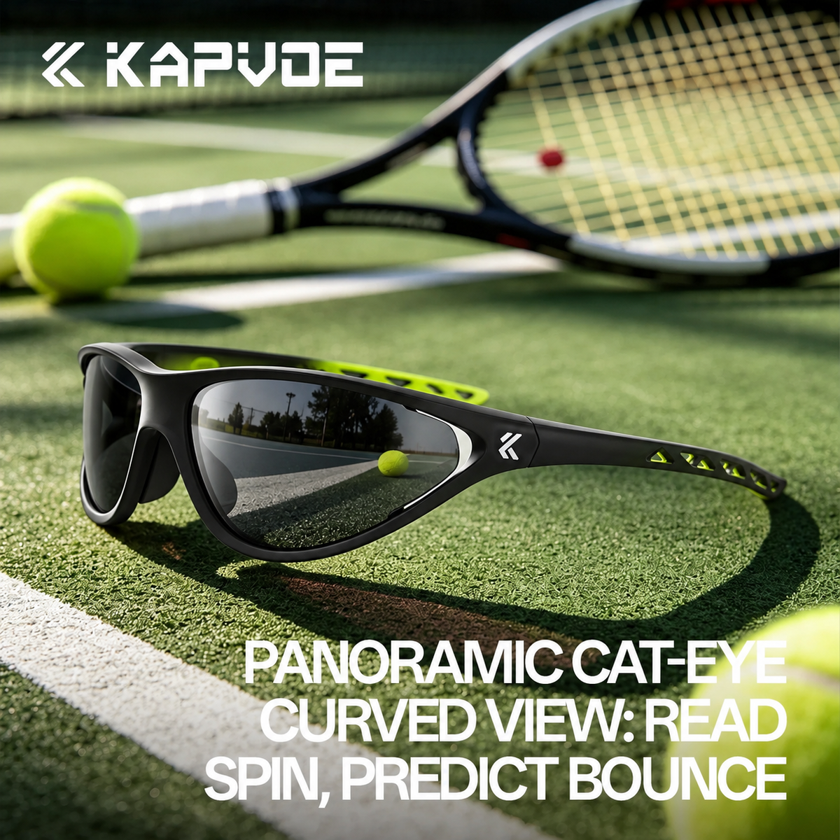 Kapvoe Fashion Retro Outdoor Sports Sunglasses K568