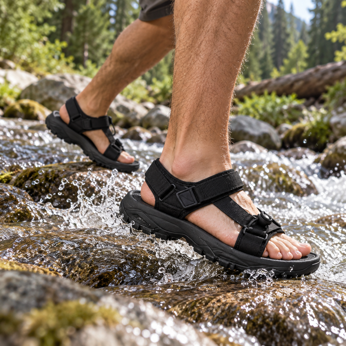 Humtto Outdoor Hiking Casual Lightweight Sandals 771556A
