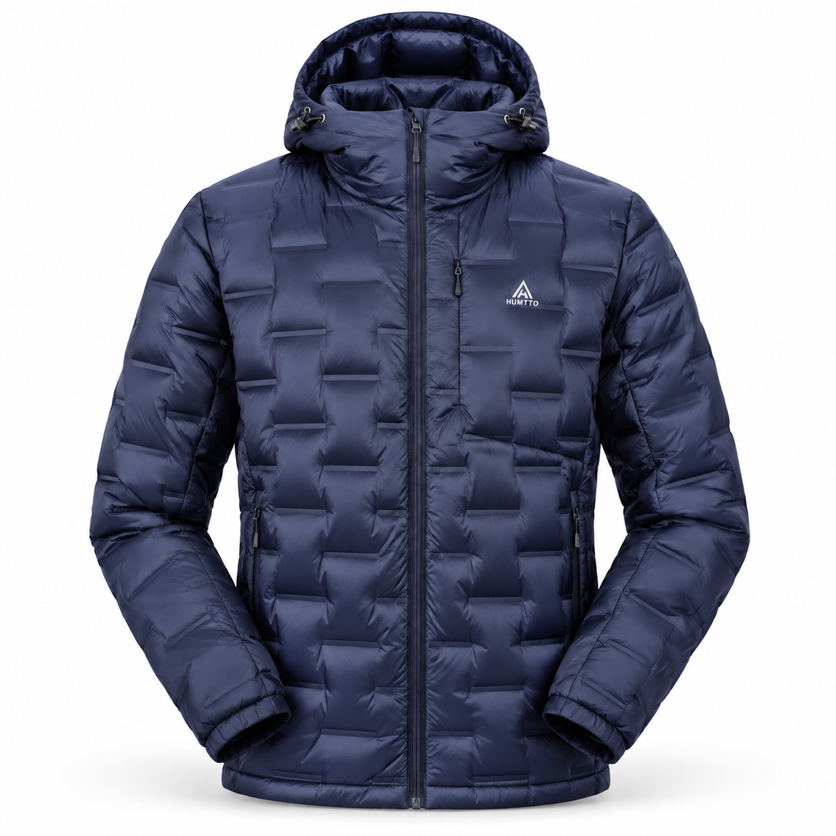 HUMTTO Men’s Lightweight Hooded Down Jacket – 38Y047A