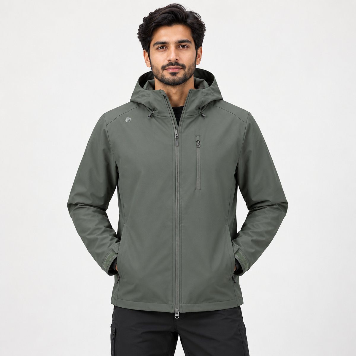 HUMTTO Men’s Professional Softshell Outdoor Jacket 39R961A