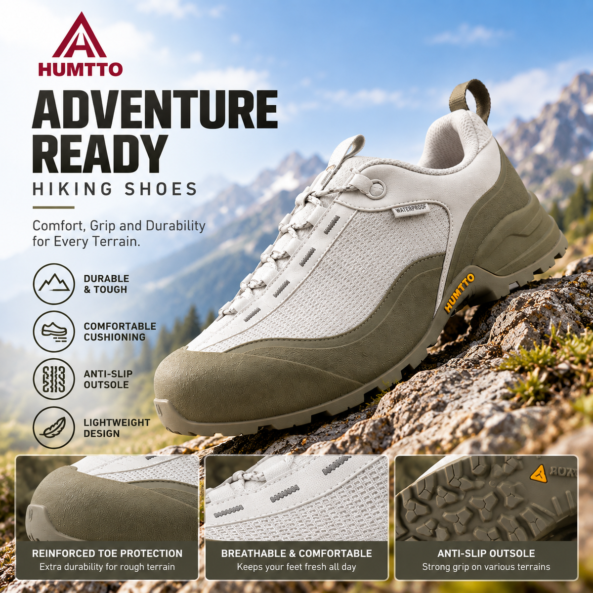 Humtto All Terrain Hiking Shoes 171174A