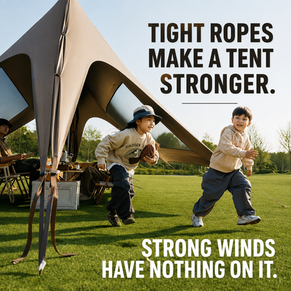 Naturehike Titanium Black Coating Heat Insulation Large-space Canopy