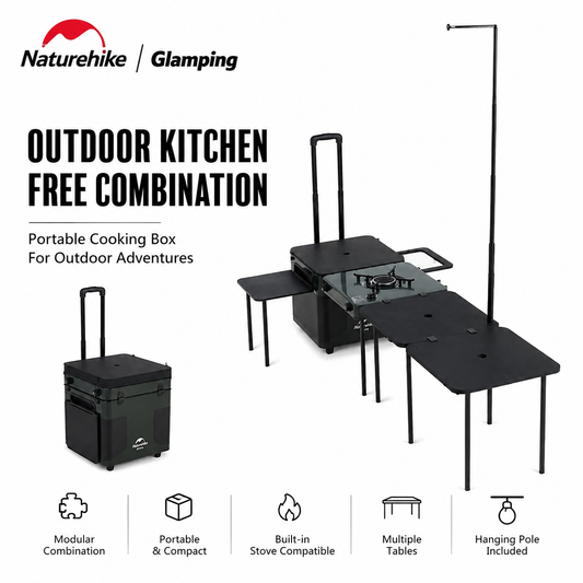 Naturehike Outdoor IGT Portable Mobile Kitchen Cooking Station